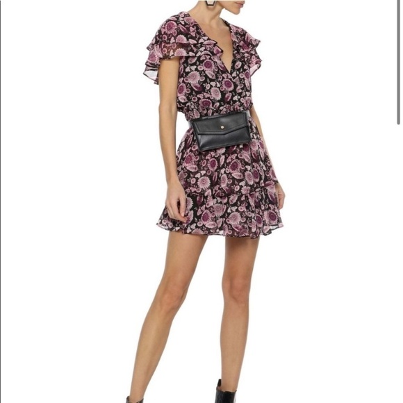 REBECCA MINKOFF Miley Floral Ruffle - Picture 1 of 8